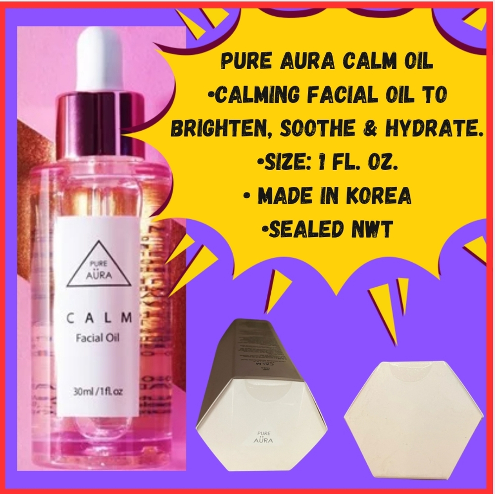 🔥 NEW / SEALED / ANTHROPOLOGIE PURE AURA CALM OIL